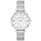 Michael Kors Addyson White Dial Silver Steel Strap Watch for Women - MK4714 Buy Now By Michael Kors