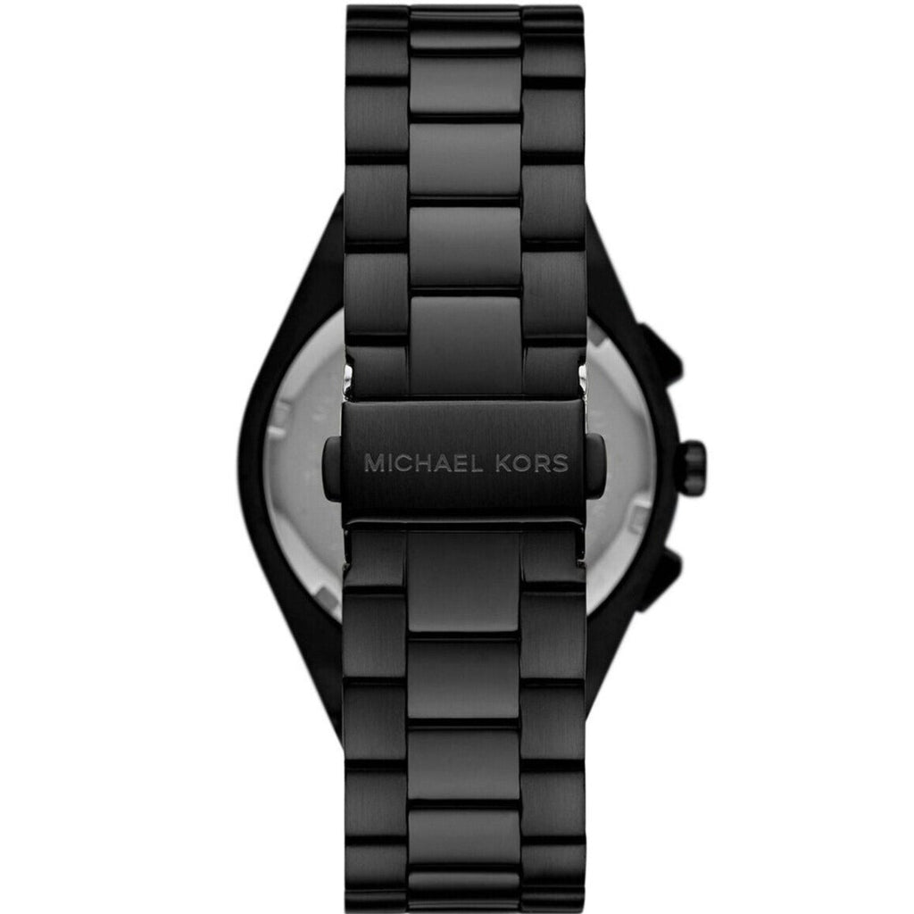 Michael Kors Lexington Chronograph Black Dial Black Steel Strap Watch For Men - MK8591 Buy Now By Michael Kors