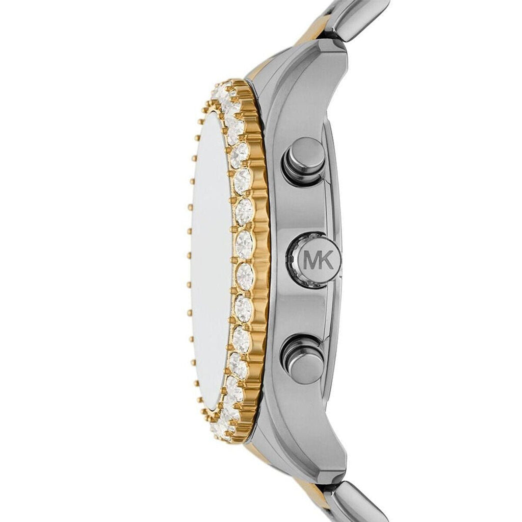 Michael Kors Berkley Chronograph Silver Dial Two Tone Steel Strap Watch For Women - MK7415 Buy Now By Michael Kors