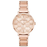 Michael Kors Addyson Quartz Rose Gold Dial Rose Gold Steel Strap Watch for Women - MK4713 Buy Now By Michael Kors