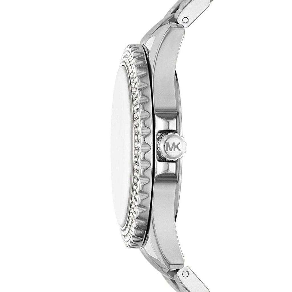 Michael Kors Everest Three hand Silver Dial Silver Steel Strap Watch For Women - MK7403 Buy Now By Michael Kors