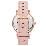 Michael Kors Corey Analog Rose Gold Dial Pink Leather Strap Watch For Women - MK2987 Buy Now By Michael Kors