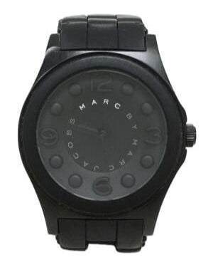 Marc Jacobs Pelly Black Dial Black Silicon Strap Watch for Women - MBM2511 Buy Now By Marc Jacobs