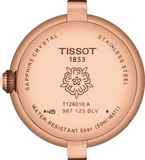 Tissot Bellissima Small Lady White Dial Brown Leather Strap Watch For Women - T126.010.36.013.00 Buy Now By Tissot