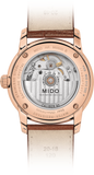 Mido Baroncelli III Automatic Blue Dial Brown Leather Strap Watch For Men - M8600.3.15.8 Buy Now By Mido