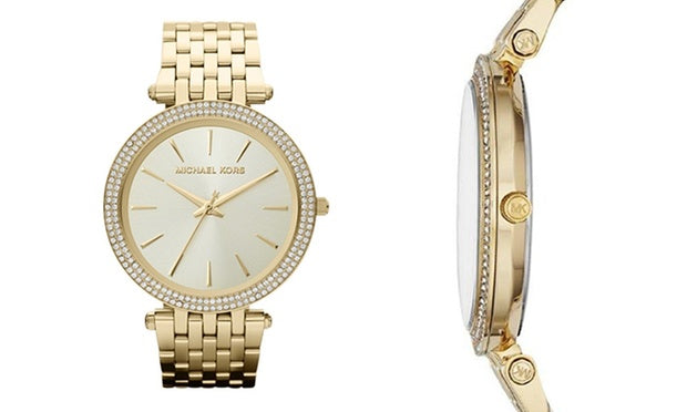 Michael Kors Darci Gold Dial Gold Stainless Steel Strap Watch for Women - MK3216 Buy Now By Michael Kors