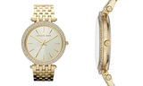 Michael Kors Darci Gold Dial Gold Stainless Steel Strap Watch for Women - MK3216 Buy Now By Michael Kors