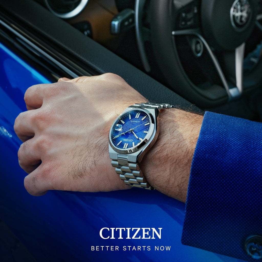 Citizen Tsuyosa Automatic Dark Blue Dial Silver Steel Strap Watch For Men - NJ0151-88L Buy Now By Citizen