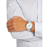 Fossil Neutra Chronograph White Dial Silver Steel Strap Watch for Men - FS5433 Buy Now By Fossil