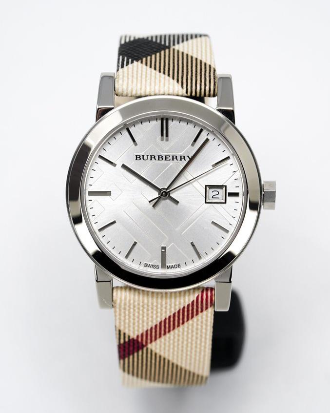 Burberry The City White Dial Brown Leather Strap Watch for Women - BU9113 Buy Now By Burberry