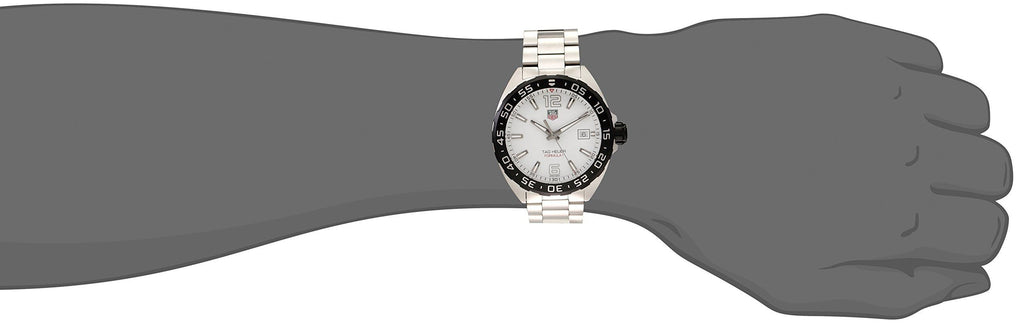 Tag Heuer Formula 1 White Dial Silver Steel Strap Watch for Men - WAZ1111.BA0875 Buy Now By Tag Heuer