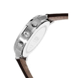 Hugo Boss Attitude White Dial Brown Leather Strap Watch for Men - 1513609 Buy Now By Hugo Boss