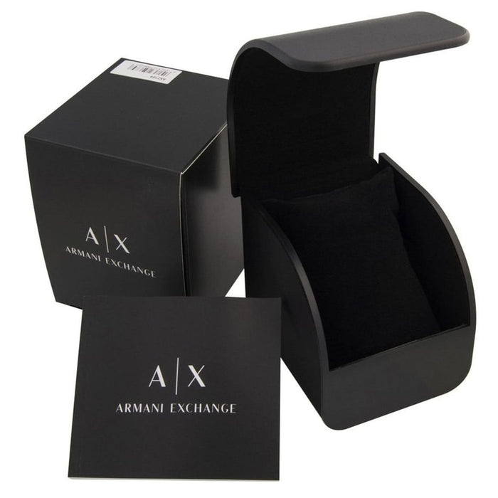 Armani Exchange Chronograph Black Dial Silver Steel Strap Watch For Men - AX1093 Buy Now By Armani Exchange