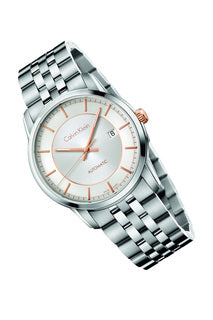 Calvin Klein Infinity Silver Dial Silver Steel Strap Watch for Men - K5S34B46 Buy Now By Calvin Klein