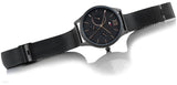 Tommy Hilfiger Damon Quartz Black Dial Black Mesh Bracelet Watch for Men - 1791420 Buy Now By Tommy Hilfiger