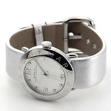 Marc Jacobs Amy Silver Dial Silver Leather Strap Watch for Women - MBM8626 Buy Now By Marc Jacobs