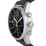 Tissot T Race PRC 200 Chronograph Quartz Black Dial Black Leather Strap Watch for Men - T17.1.526.52 Buy Now By Tissot
