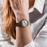 Tissot T Classic Carson Lady Premium Silver Dial Two Tone Steel Strap Watch For Women - T122.210.22.033.00 Buy Now By Tissot