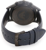 Emporio Armani Renato Chronograph Quartz Blue Dial Blue Leather Strap Watch For Men - AR2481 Buy Now By Emporio Armani