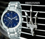 Maserati Traguardo Blue Dial Silver Steel Strap Watch For Men - R8853112505 Buy Now By Maserati