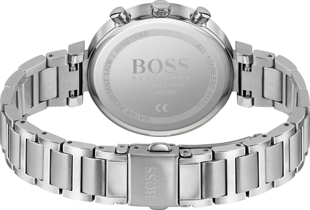 Hugo Boss Flawless Silver Dial Silver Steel Strap Watch for Women - 1502530 Buy Now By Hugo Boss