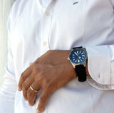 Seiko Prospex Analogue Automatic Diver Blue Dial Black Rubber Strap Watch For Men - SPB053J1 Buy Now By Seiko