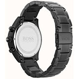 Hugo Boss Grand Prix Black Dial Black Steel Strap Watch for Men - 1513578 Buy Now By Hugo Boss
