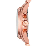 Michael Kors Bradshaw Quartz Blue Dial Rose Gold Steel Strap Watch For Women - MK5951 Buy Now By Michael Kors