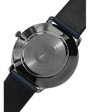 Emporio Armani Modern Slim Analog Silver Dial Blue Leather Strap Watch For Men - AR11214 Buy Now By Emporio Armani