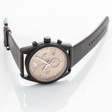 Emporio Armani Sportivo Chronograph Beige Dial Brown Leather Strap Watch For Men - AR6078 Buy Now By Emporio Armani