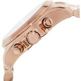 Michael Kors Bradshaw Chronograph Rose Gold Dial Rose Gold Steel Strap Watch for Women - MK5799 Buy Now By Michael Kors