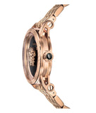 Versace Palazzo Empire Black Dial Rose Gold Steel Strap Watch for Men - VERD00718 Buy Now By Versace