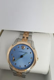 Versace Audrey Quartz Blue Dial Two Tone Steel Strap Watch for Women - VELR00619 Buy Now By Versace