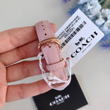 Coach Madison White Dial Pink Leather Strap Watch for Women - 14503395 Buy Now By Coach