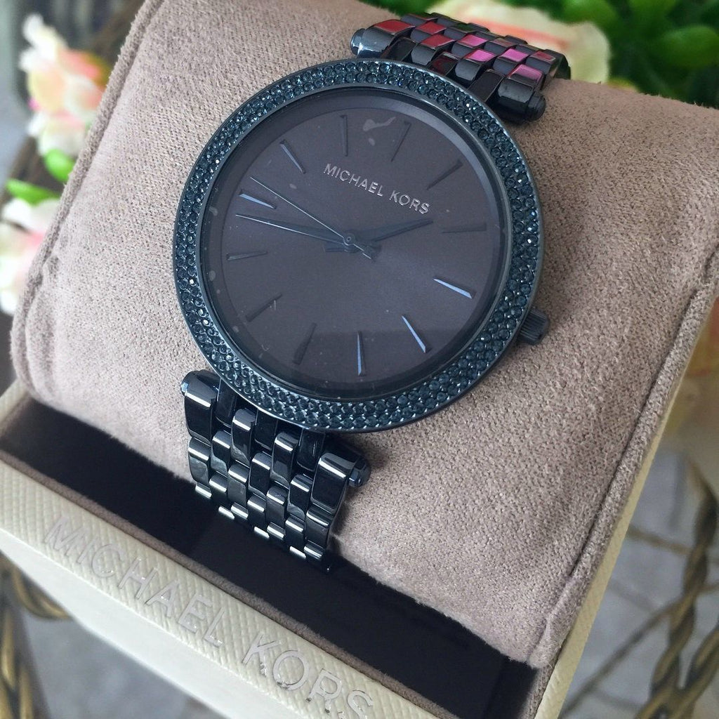 Michael Kors Darci Blue Dial Blue Steel Strap Watch for Women - MK3417 Buy Now By Michael Kors