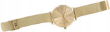 Armani Exchange Lola Analog Gold Dial Gold Mesh Strap Watch For Women - AX5536 Buy Now By Armani Exchange