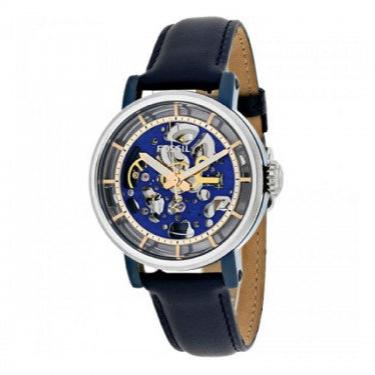 Fossil Boyfriend Skeleton Blue Dial Blue Leather Strap Watch for Women - ME3136 Buy Now By Fossil