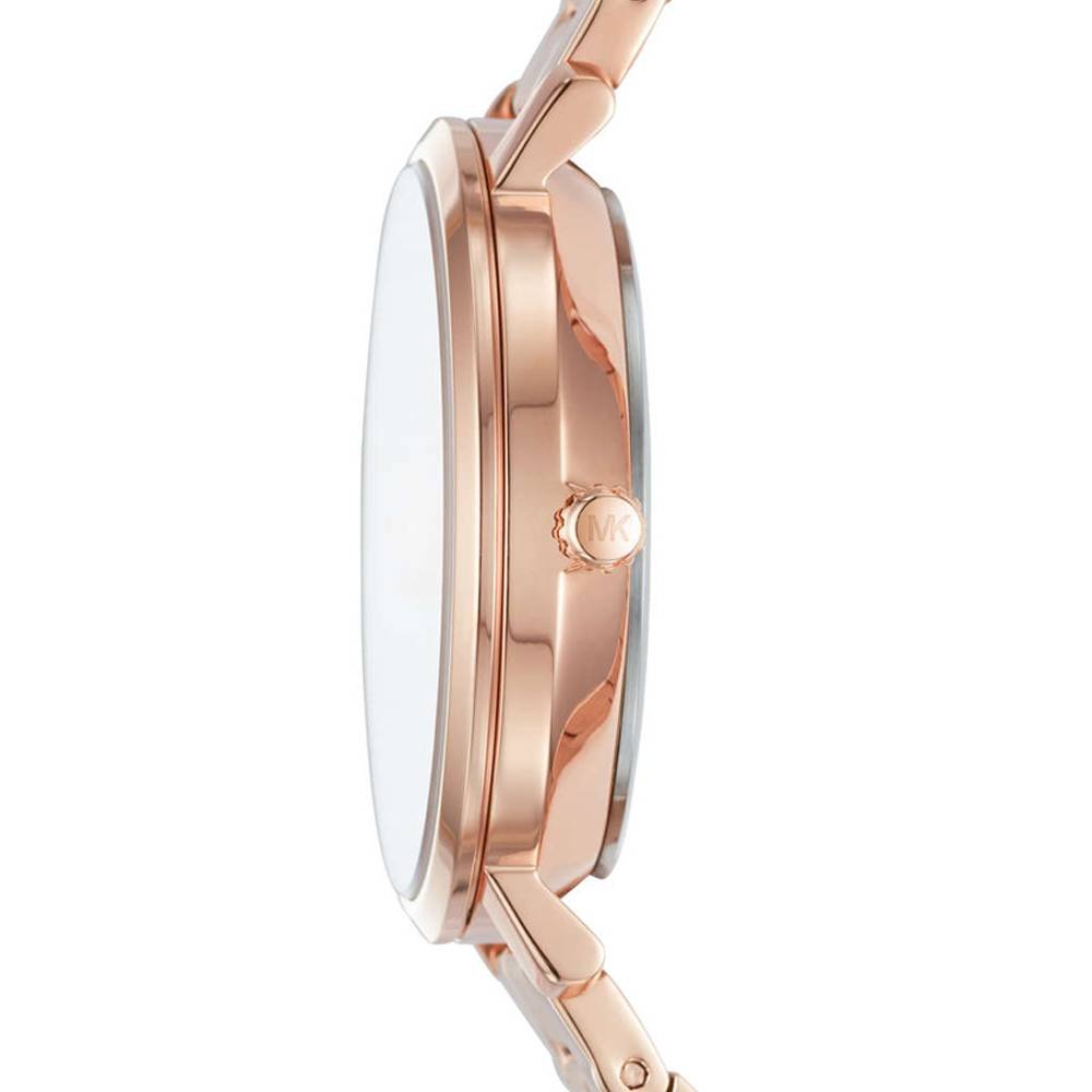 Michael Kors Jaryn Rose Gold Dial Rose Gold Steel Strap Watch for Women - MK3621 Buy Now By Michael Kors