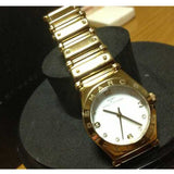 Marc Jacobs Amy White Dial Gold Steel Strap Watch for Women - MBM8519 Buy Now By Marc Jacobs