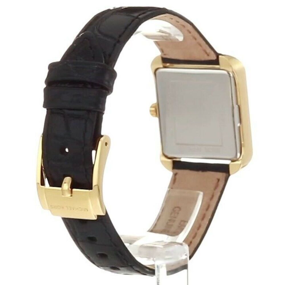 Michael Kors Lake Quartz White Dial Black Leather Strap Watch For Women - MK2762 Buy Now By Michael Kors