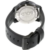 Movado Bold TR90 Black Dial Black Leather Strap Watch For Men - 3600307 Buy Now By Movado