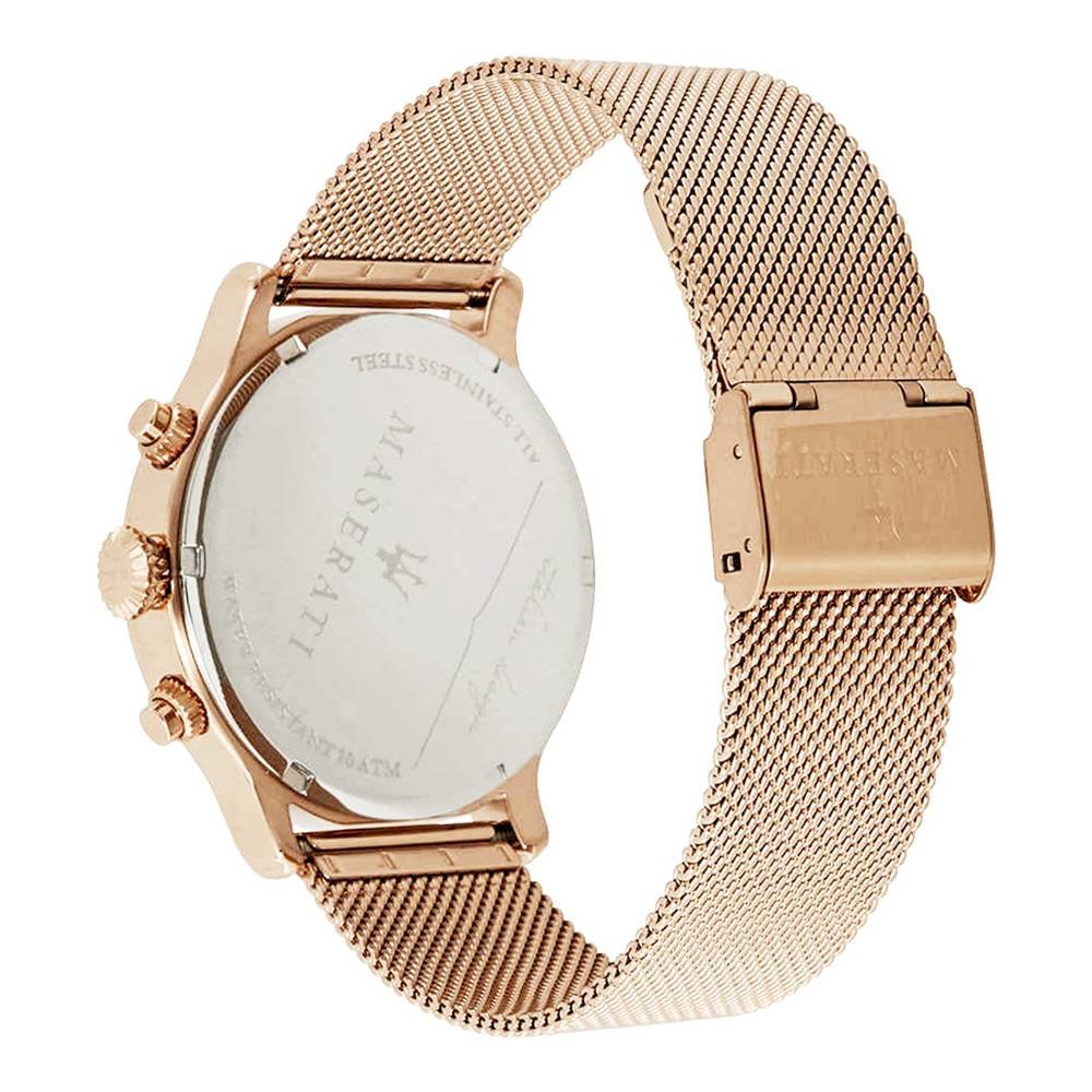 Maserati Epoca Black Dial Gold Mesh Bracelet Watch For Men - R8873618005 Buy Now By Maserati