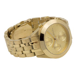 Marc Jacobs Peeker Chronograph Gold Dial Gold Steel Strap Watch for Women - MBM3393 Buy Now By Marc Jacobs