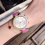 Michael Kors Parker Gold Dial Two Tone Steel Strap Watch for Women - MK6363 Buy Now By Michael Kors