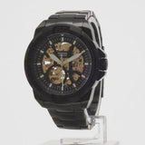 Fossil Bronson Automatic Skeleton Black Dial Black Steel Strap Watch for Men - ME3217 Buy Now By Fossil