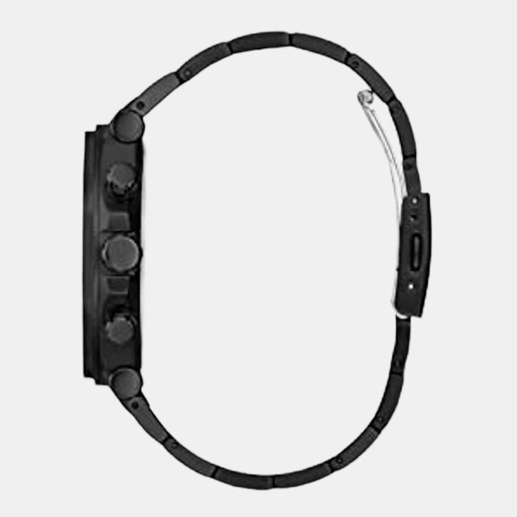 Guess Edge Chronograph Black Dial Black Steel Strap Watch For Men - GW0539G3 Buy Now By Guess