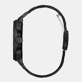 Guess Edge Chronograph Black Dial Black Steel Strap Watch For Men - GW0539G3 Buy Now By Guess