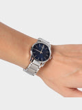 Calvin Klein City Blue Dial Silver Steel Strap Watch for Women - K2G2314N Buy Now By Calvin Klein