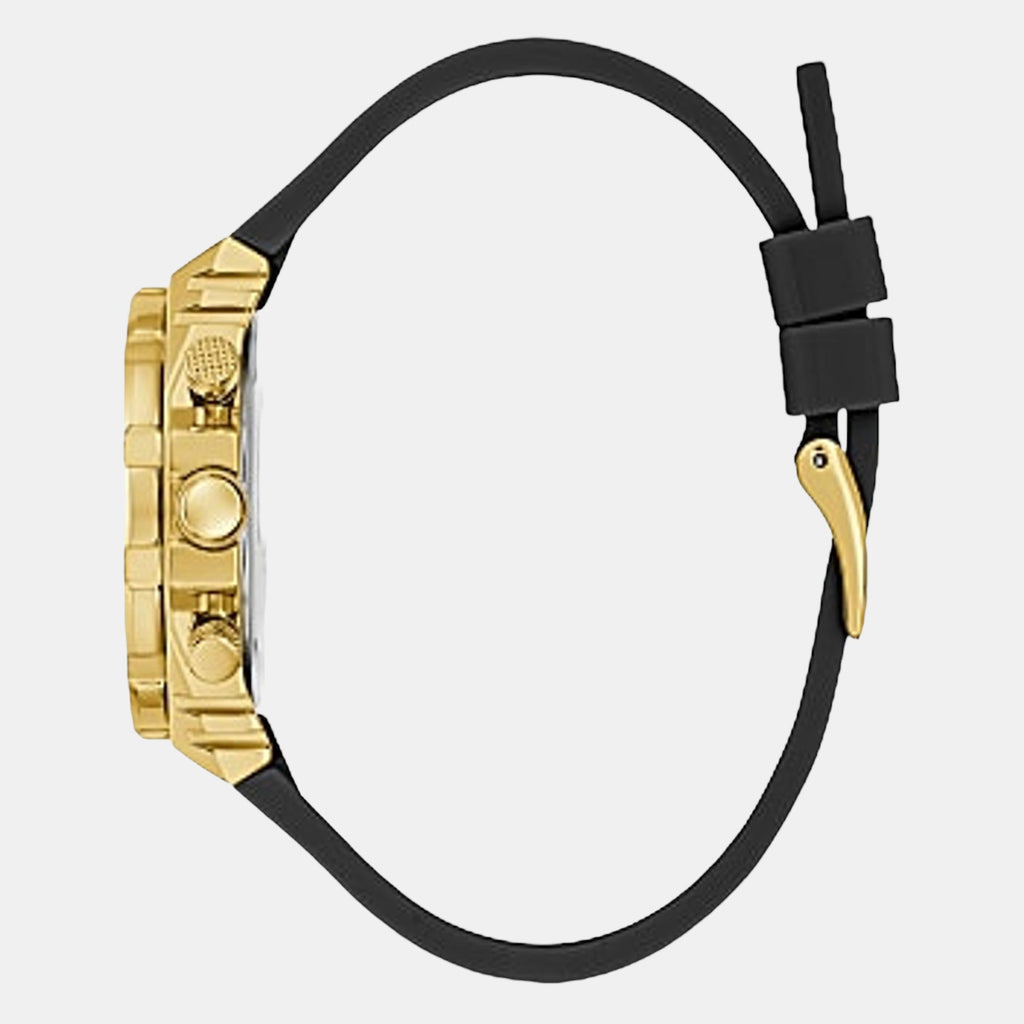 Guess Fusion Chronograph Black Dial Black Leather Strap Watch For Women - GW0553L4 Buy Now By Guess