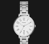 Fossil Jacqueline White Dial Silver Steel Strap Watch for Women - ES3969 Buy Now By Fossil